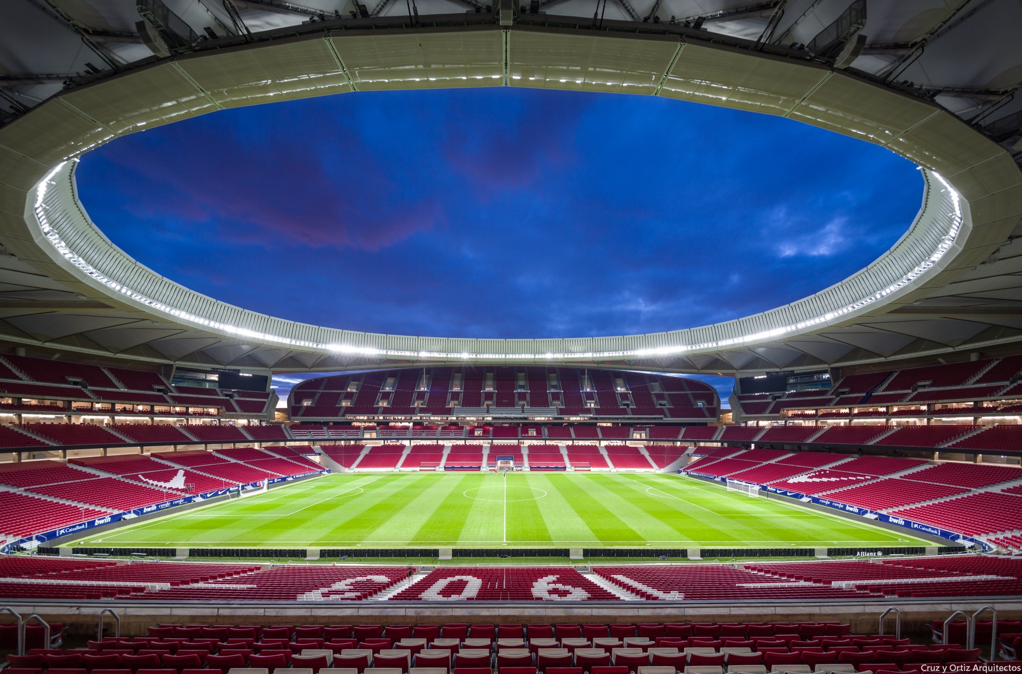Afición en el estadio